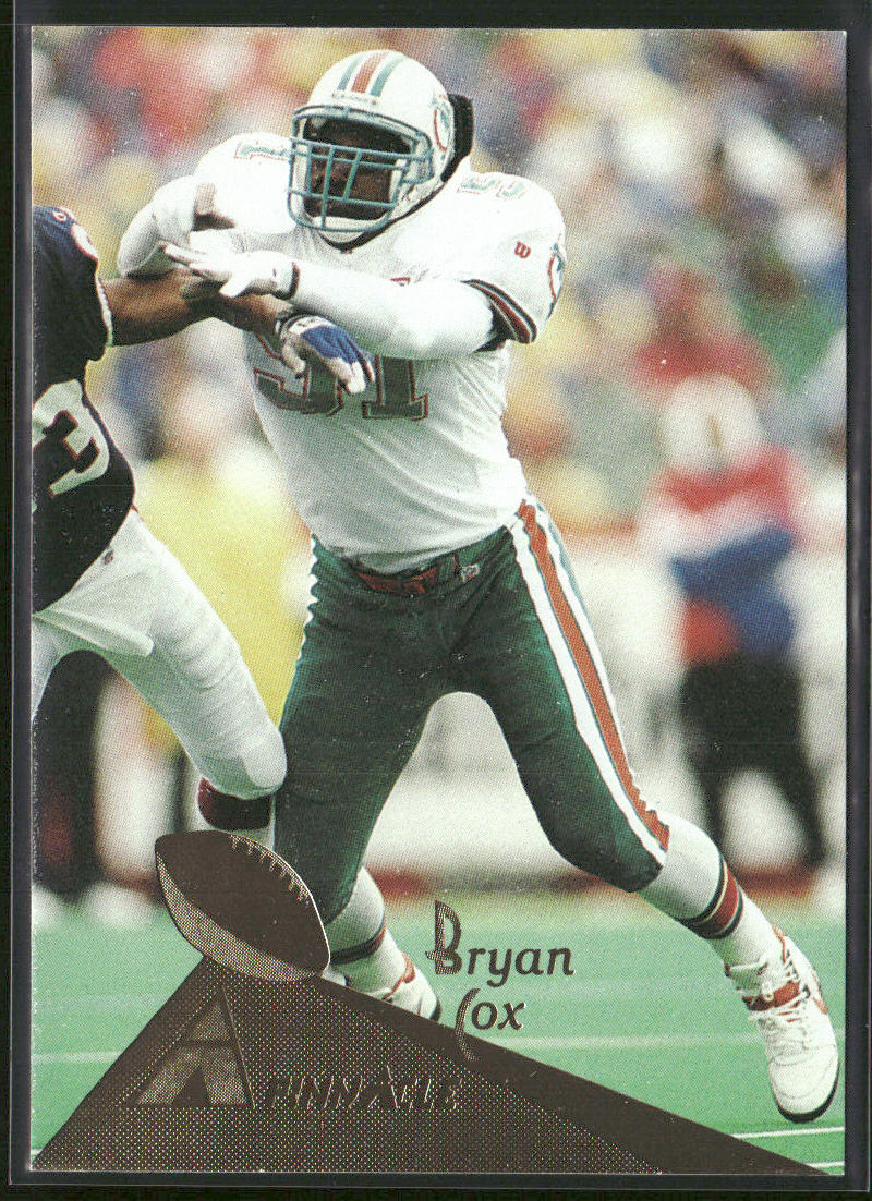 Bryan Cox 1994 Pinnacle #255 Miami Dolphins