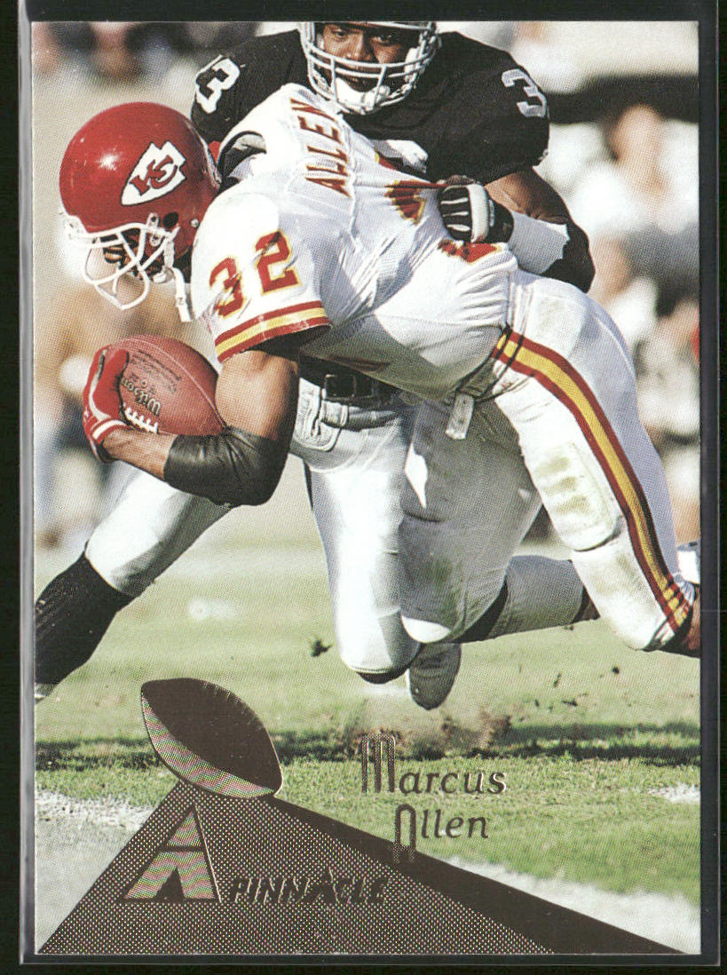 Marcus Allen 1994 Pinnacle #186 Kansas City Chiefs