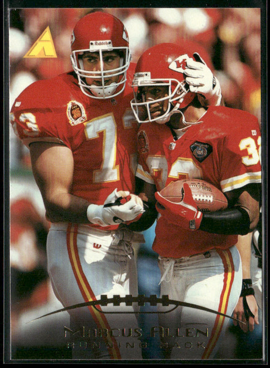 Marcus Allen 1995 Pinnacle #133 Kansas City Chiefs