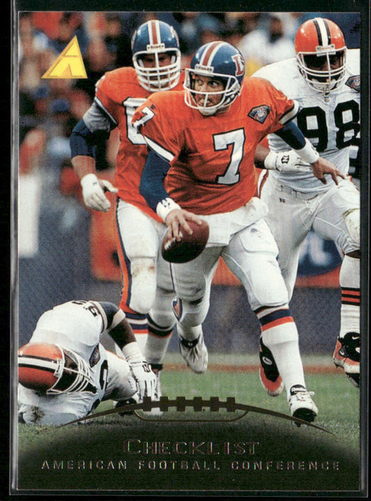 AFC Checklist 1995 Pinnacle #246