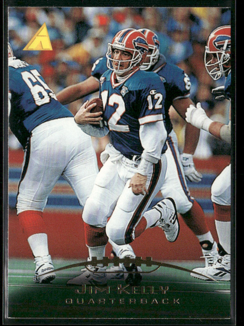 Jim Kelly 1995 Pinnacle #42 Buffalo Bills