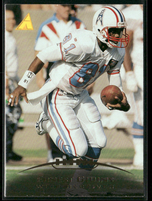 Ernest Givins 1995 Pinnacle #105 Jacksonville Jaguars
