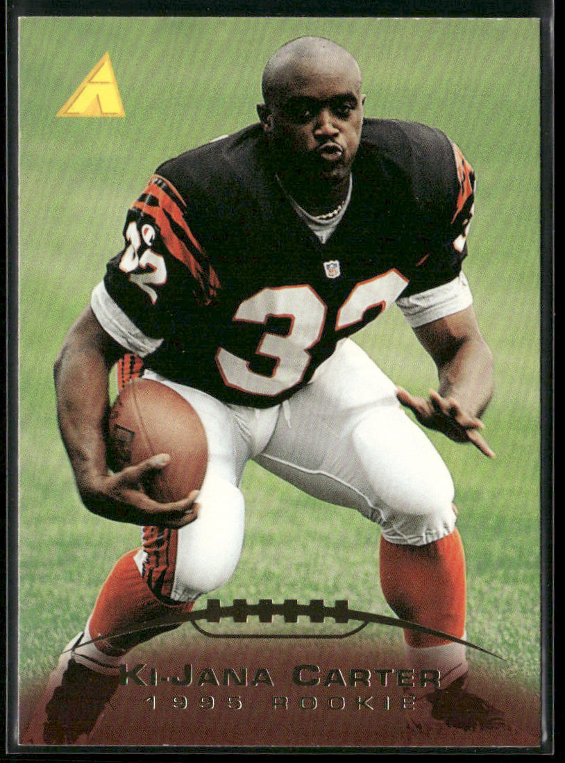 Ki-Jana Carter 1995 Pinnacle #209 RC Cincinnati Bengals