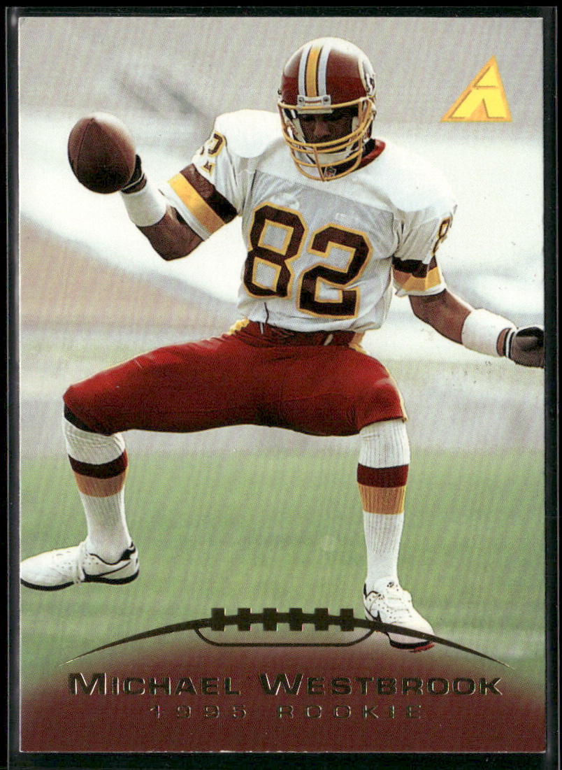Michael Westbrook 1995 Pinnacle #211 RC Washington Redskins