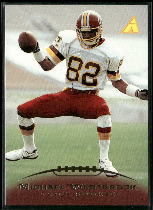 Michael Westbrook 1995 Pinnacle #211 RC Washington Redskins