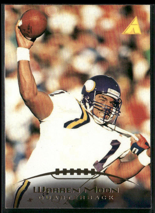 Warren Moon 1995 Pinnacle #82 Minnesota Vikings