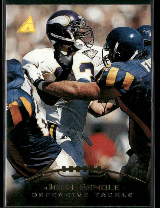 John Randle 1995 Pinnacle #38 Minnesota Vikings