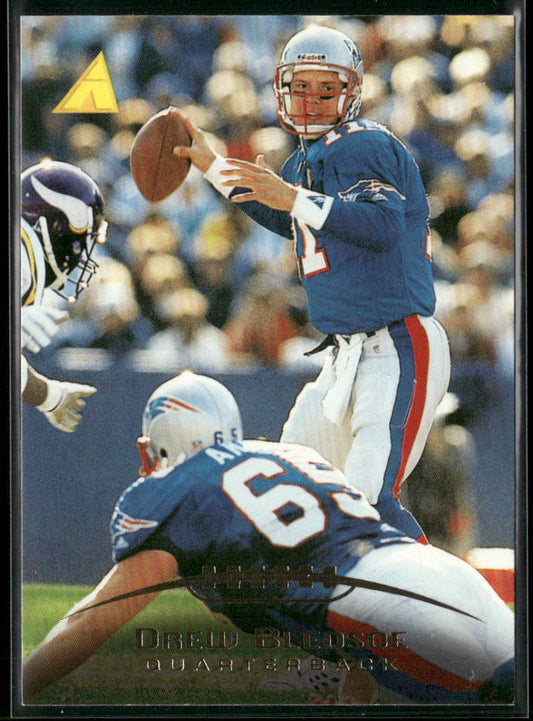 Drew Bledsoe 1995 Pinnacle #132 New England Patriots