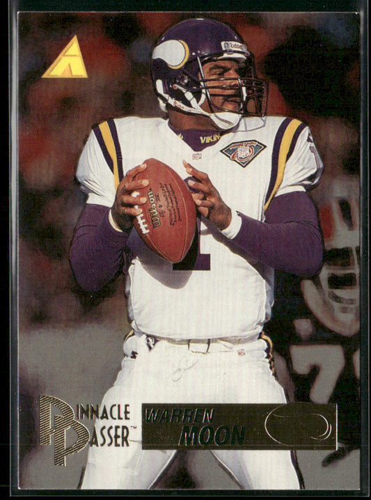 Warren Moon 1995 Pinnacle #201 Minnesota Vikings