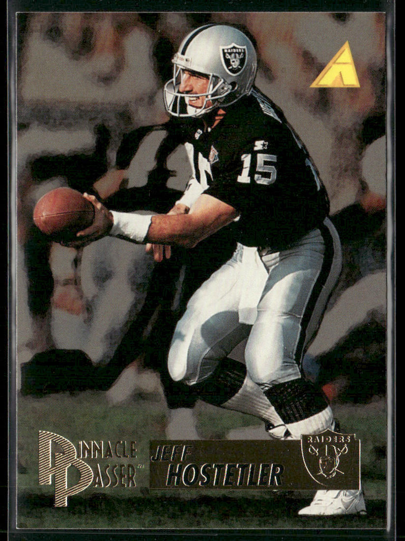 Jeff Hostetler 1995 Pinnacle #203 Oakland Raiders