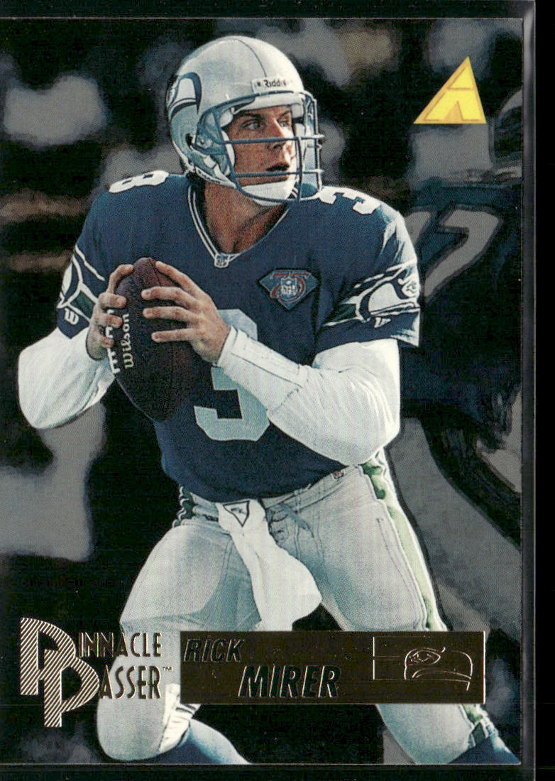Rick Mirer 1995 Pinnacle #204 Seattle Seahawks