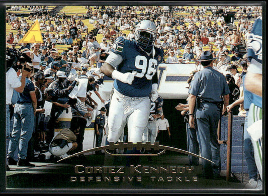 Cortez Kennedy 1995 Pinnacle #21 Seattle Seahawks