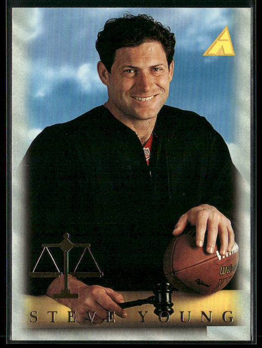 Steve Young 1995 Pinnacle #192 San Francisco 49ers
