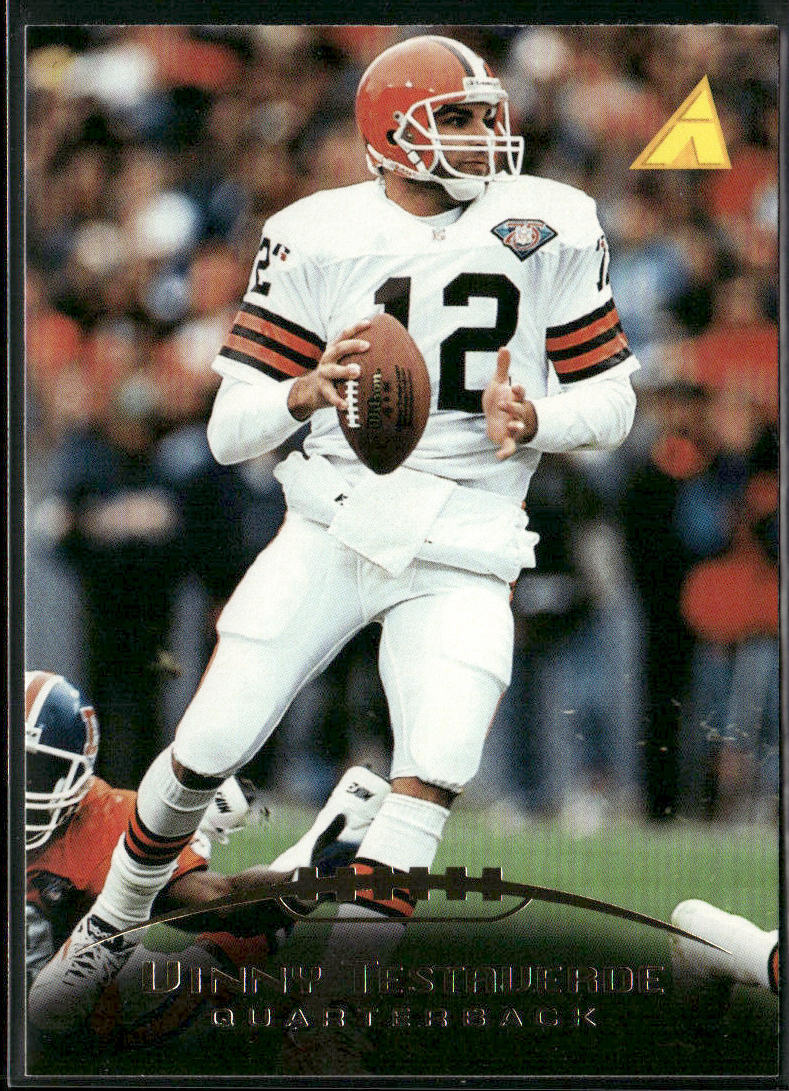 Vinny Testaverde 1995 Pinnacle #152 Cleveland Browns