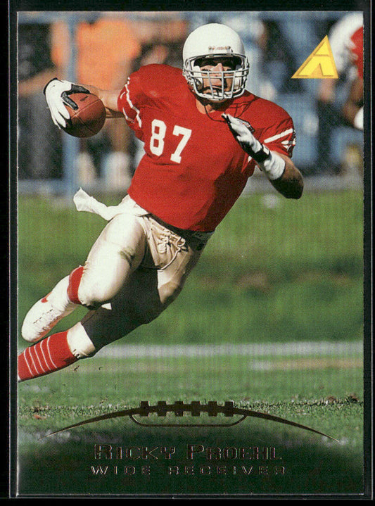 Ricky Proehl 1995 Pinnacle #65 Seattle Seahawks