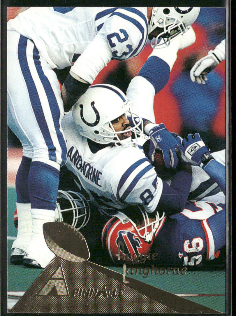 Reggie Langhorne 1994 Pinnacle #28 Indianapolis Colts