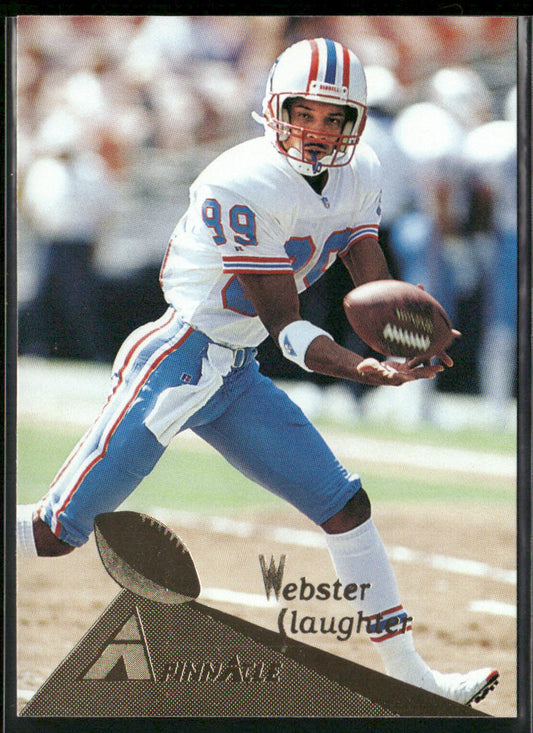 Webster Slaughter 1994 Pinnacle #29 Houston Oilers