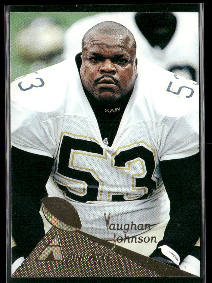 Vaughan Johnson 1994 Pinnacle #38 New Orleans Saints