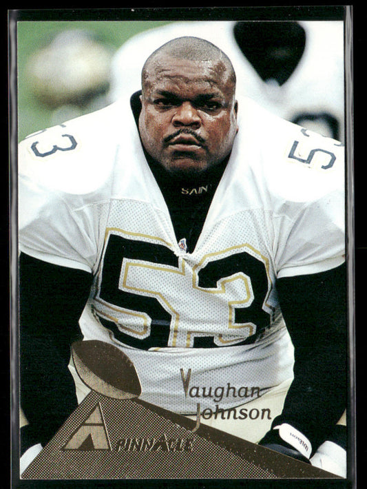 Vaughan Johnson 1994 Pinnacle #38 New Orleans Saints
