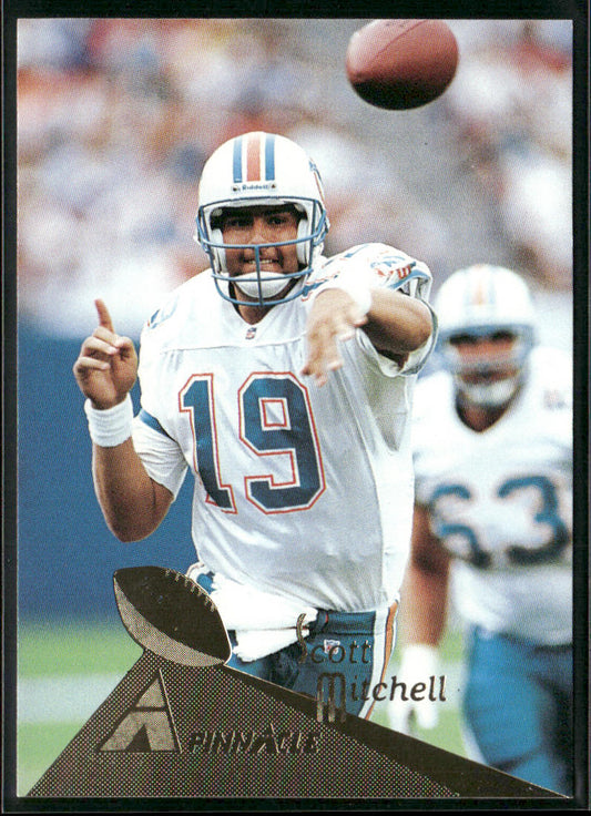 Scott Mitchell 1994 Pinnacle #49 Detroit Lions