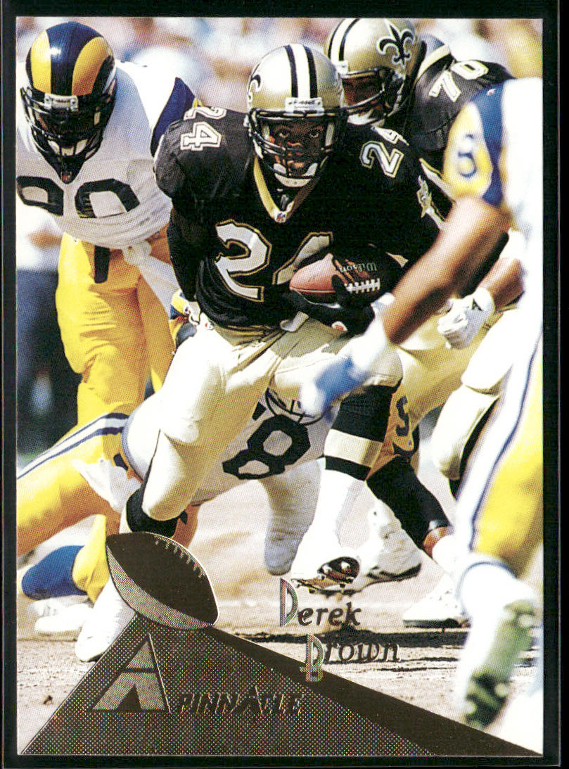 Derek Brown 1994 Pinnacle #78 New Orleans Saints