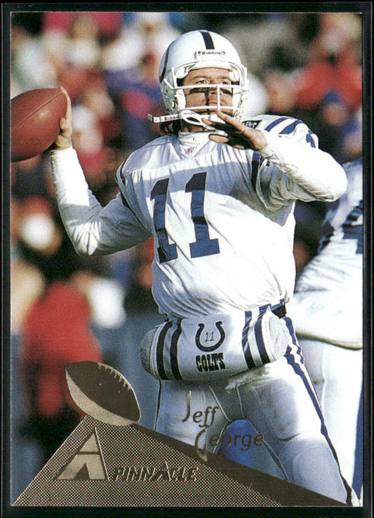 Jeff George 1994 Pinnacle #98 Atlanta Falcons