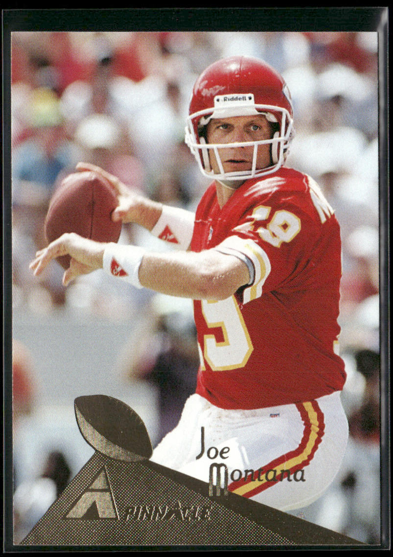 Joe Montana 1994 Pinnacle #102 Kansas City Chiefs