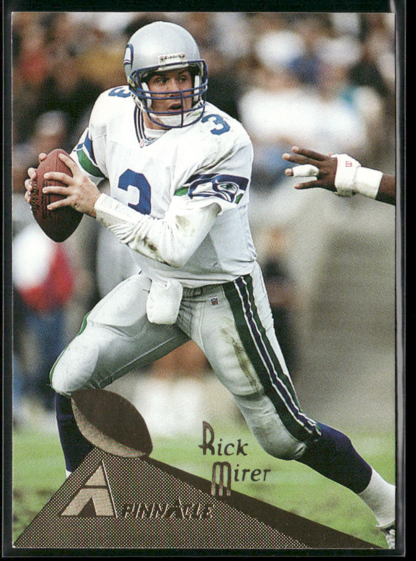 Rick Mirer 1994 Pinnacle #104 Seattle Seahawks