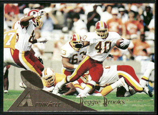 Reggie Brooks 1994 Pinnacle #109 Washington Redskins