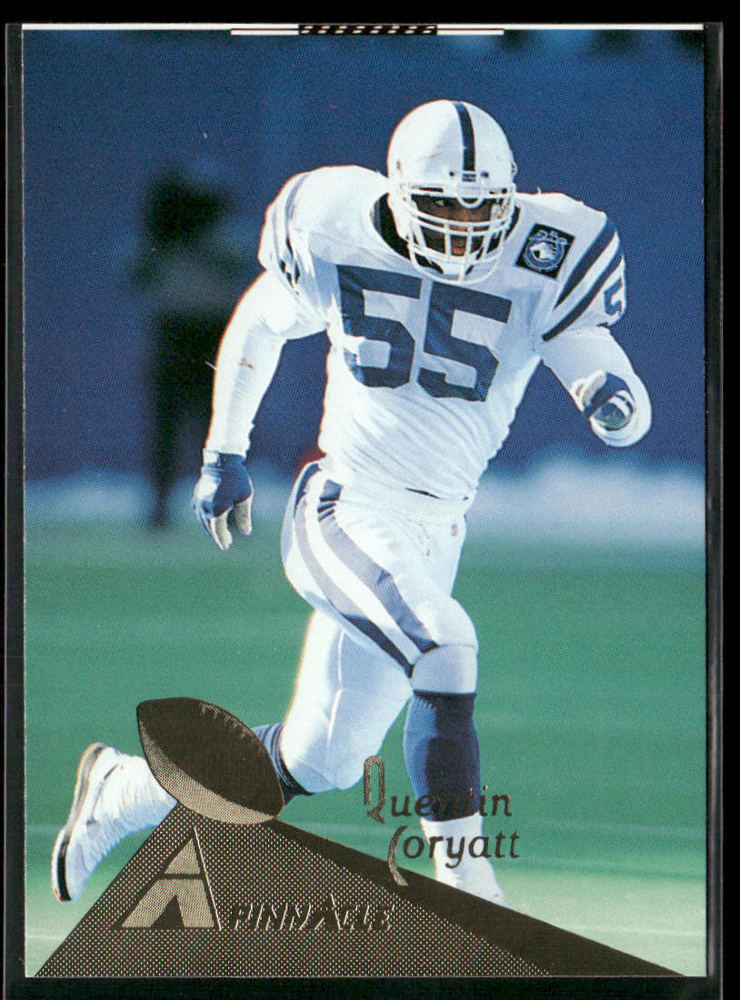 Quentin Coryatt 1994 Pinnacle #125 Indianapolis Colts