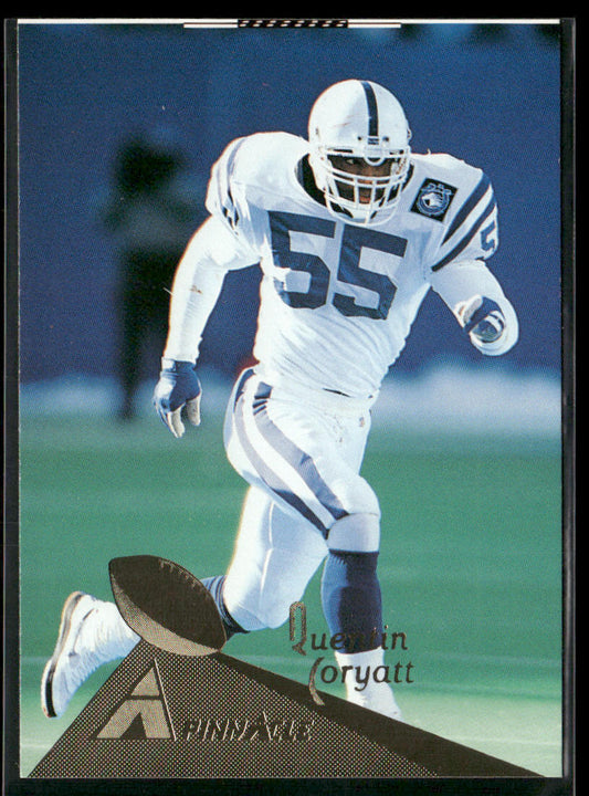 Quentin Coryatt 1994 Pinnacle #125 Indianapolis Colts