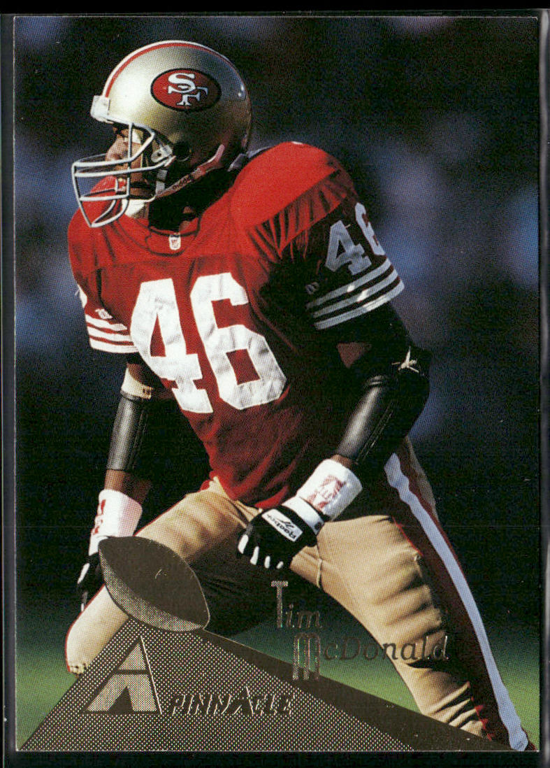 Tim McDonald 1994 Pinnacle #128 San Francisco 49ers
