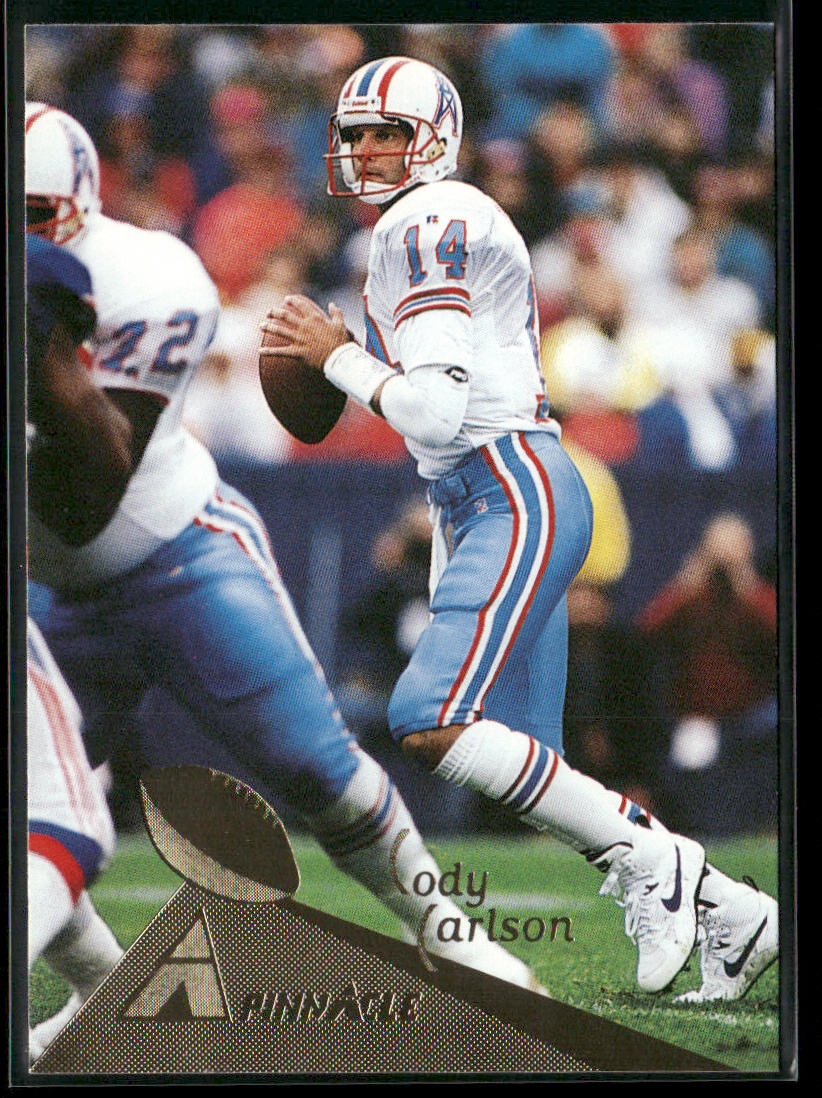 Cody Carlson 1994 Pinnacle #130 Houston Oilers