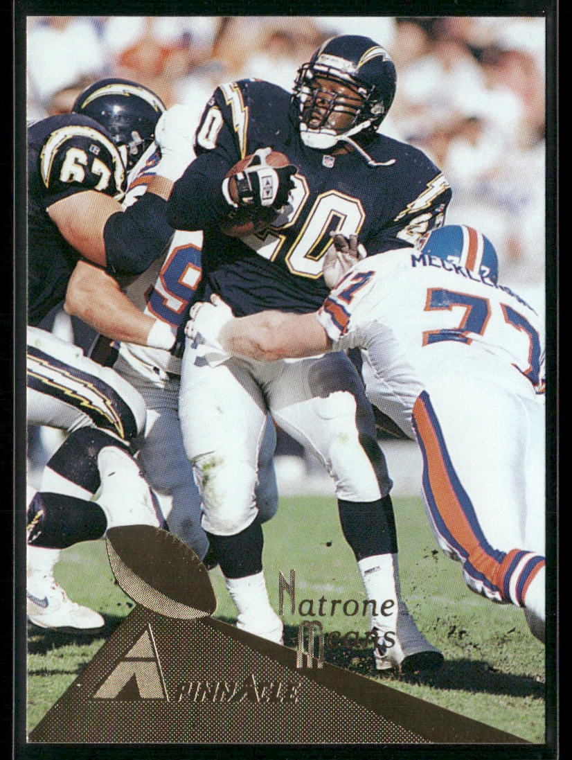 Natrone Means 1994 Pinnacle #134 San Diego Chargers