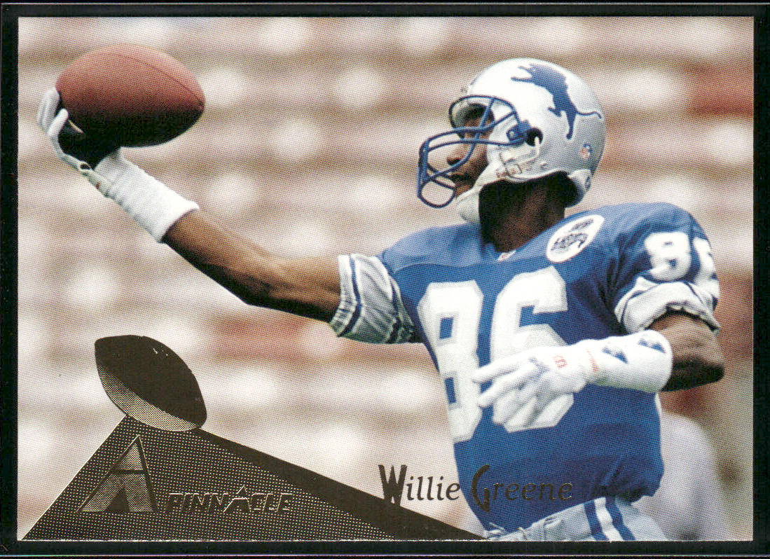 Willie Green 1994 Pinnacle #146 Detroit Lions