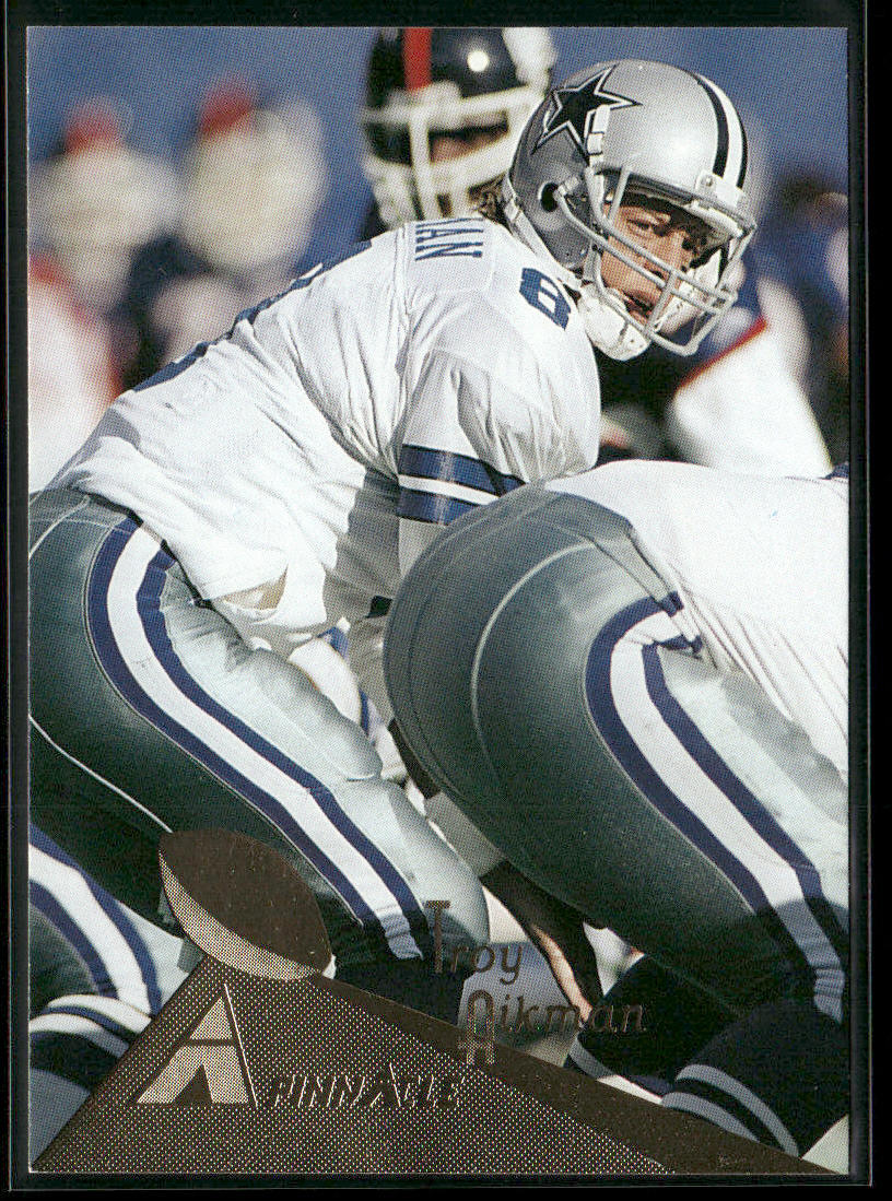 Troy Aikman 1994 Pinnacle #150 Dallas Cowboys