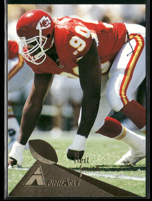 Neil Smith 1994 Pinnacle #154 Kansas City Chiefs