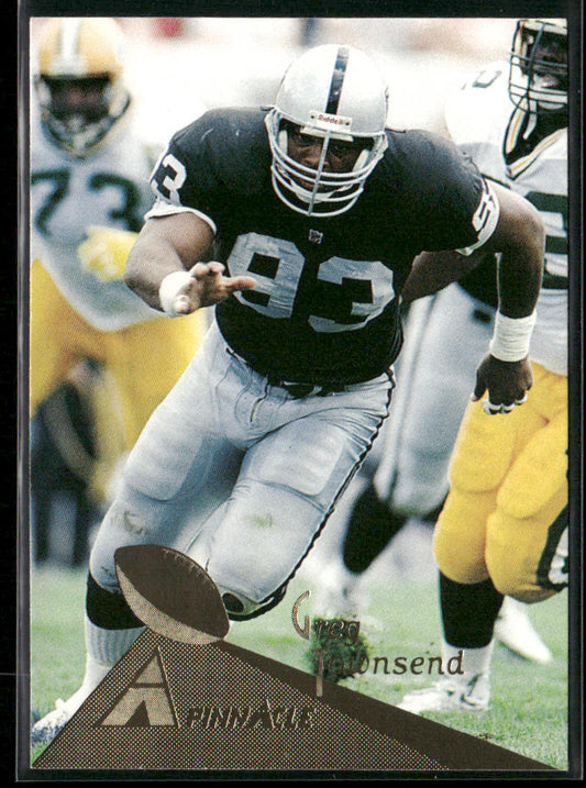 Greg Townsend 1994 Pinnacle #157 Los Angeles Raiders