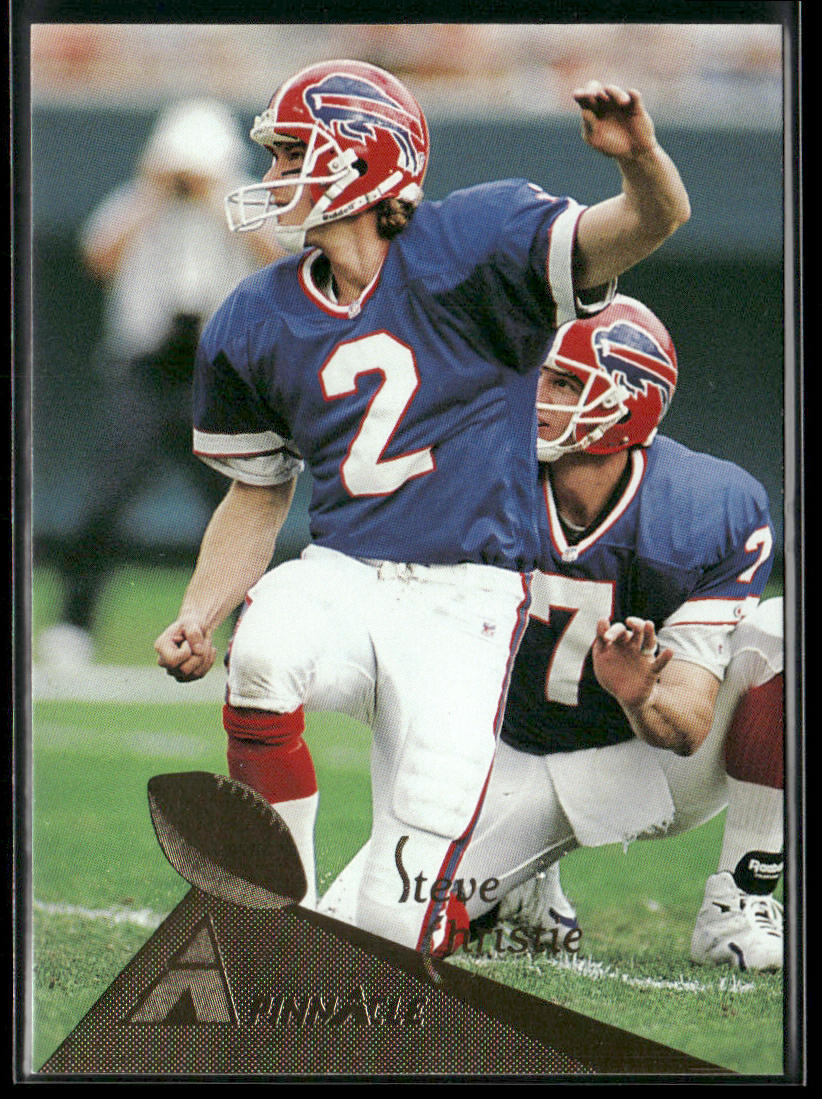 Steve Christie 1994 Pinnacle #225 Buffalo Bills
