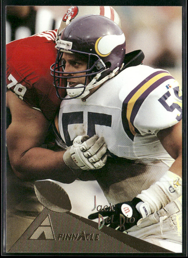 Jack Del Rio 1994 Pinnacle #229 Minnesota Vikings