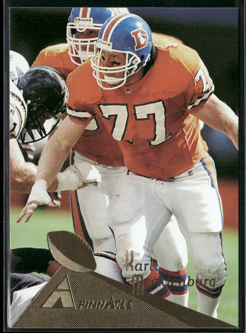 Karl Mecklenburg 1994 Pinnacle #239 Denver Broncos