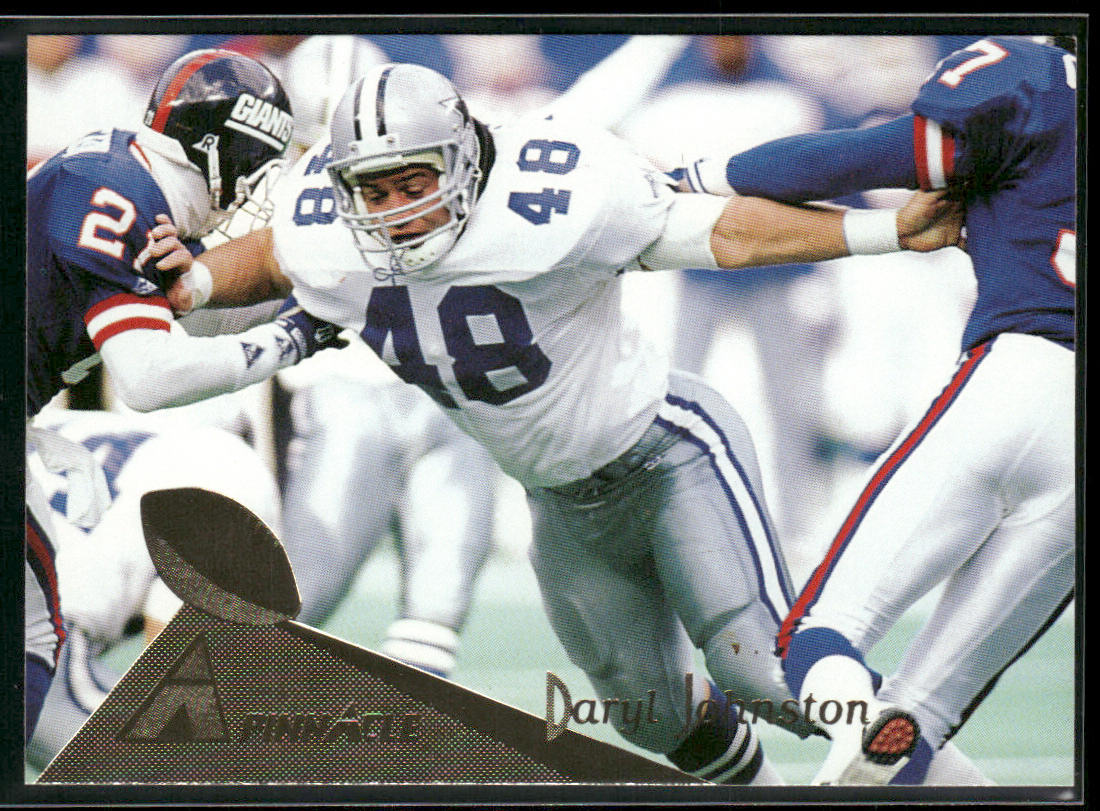 Daryl Johnston 1994 Pinnacle #240 Dallas Cowboys