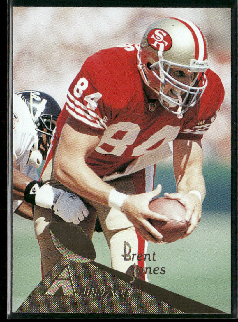 Brent Jones 1994 Pinnacle #162 San Francisco 49ers