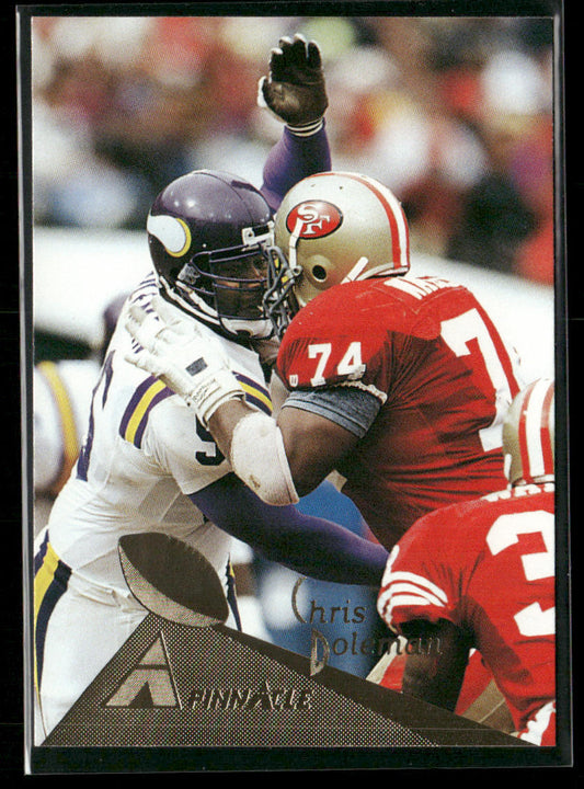 Chris Doleman 1994 Pinnacle #163 Atlanta Falcons
