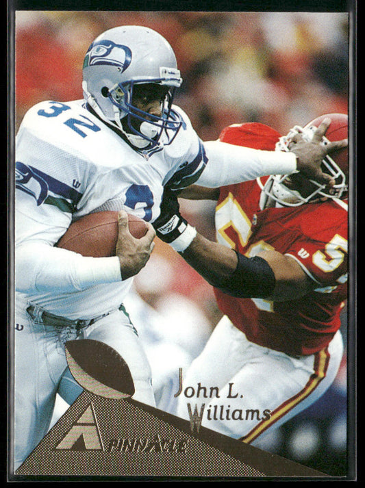 John L. Williams 1994 Pinnacle #167 Pittsburgh Steelers