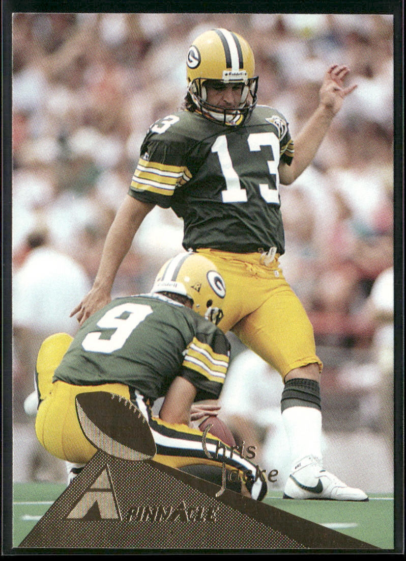 Chris Jacke 1994 Pinnacle #174 Green Bay Packers