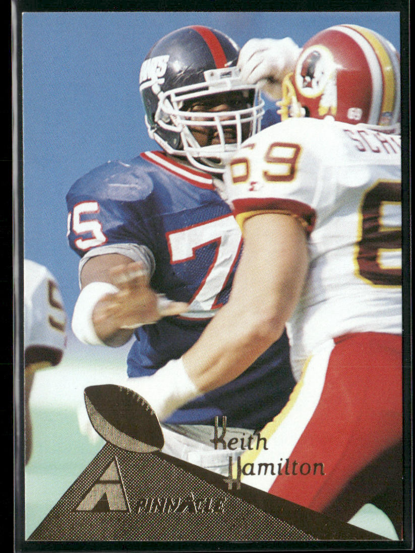 Keith Hamilton 1994 Pinnacle #183 New York Giants
