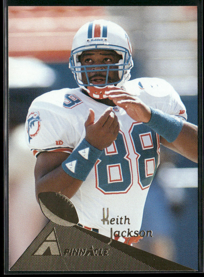 Keith Jackson 1994 Pinnacle #184 Miami Dolphins