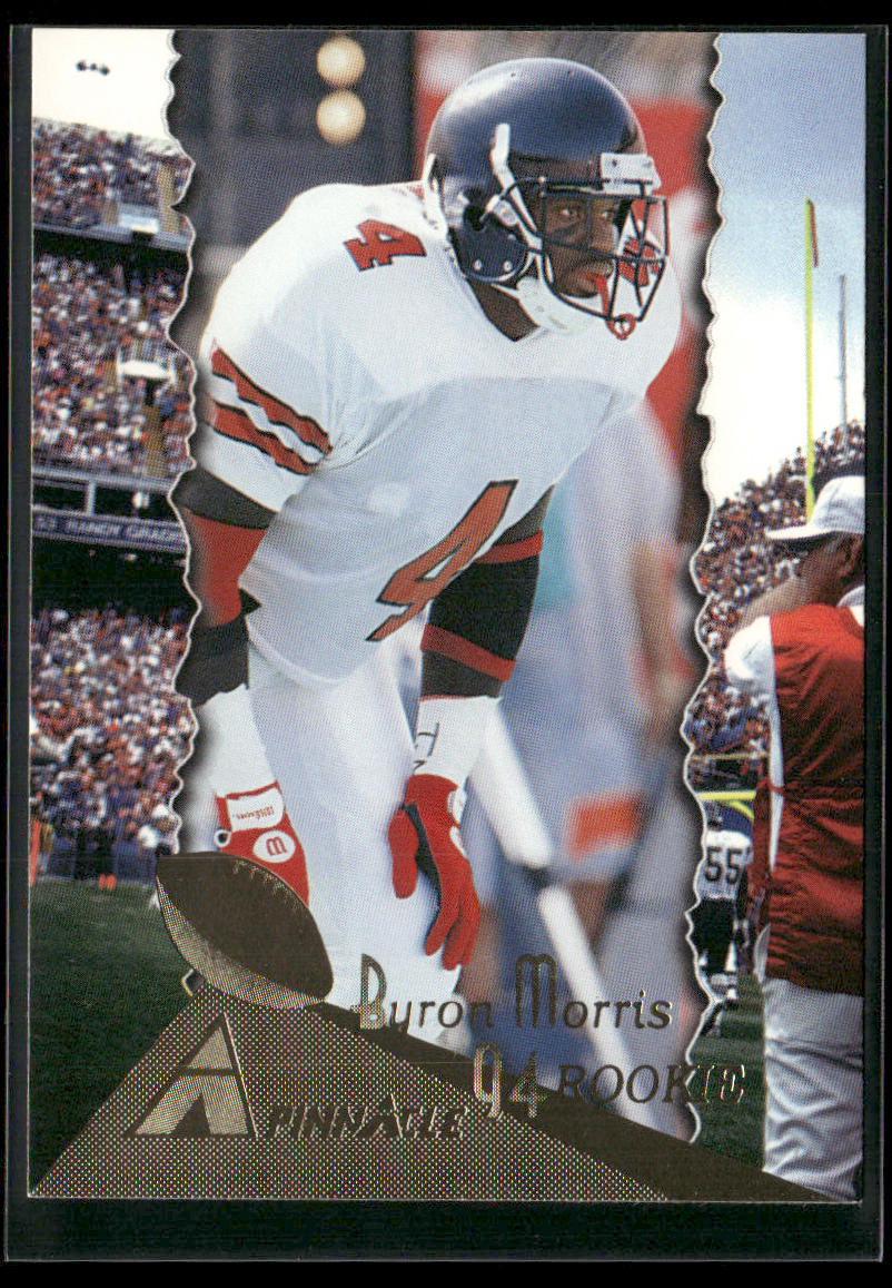 Byron Morris 1994 Pinnacle #192 RC Pittsburgh Steelers