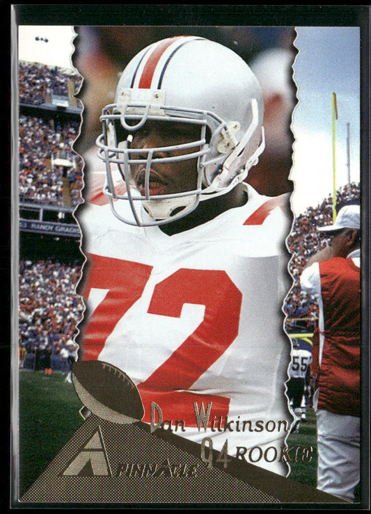 Dan Wilkinson 1994 Pinnacle #197 RC Cincinnati Bengals